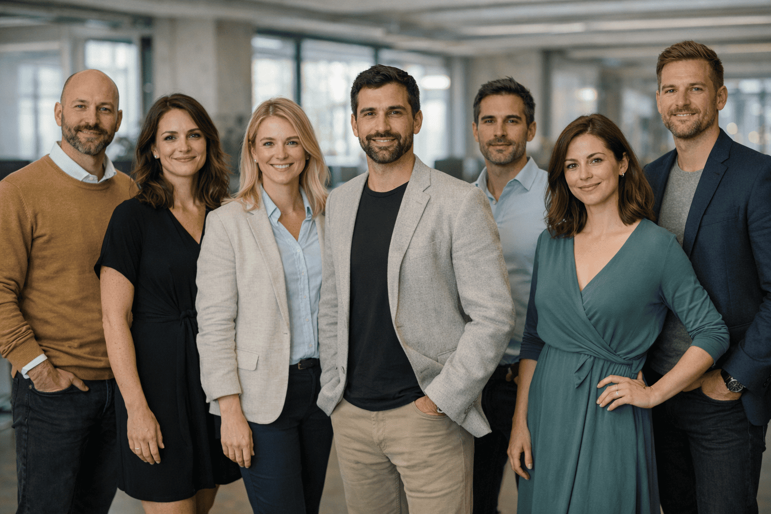 Team working on AI trading platform — Ravizio